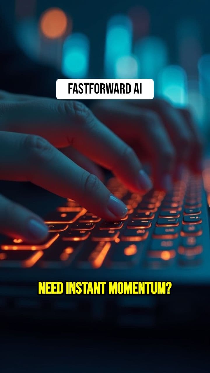 FastForward AI Toolkit - Productivity & Focus Promo
