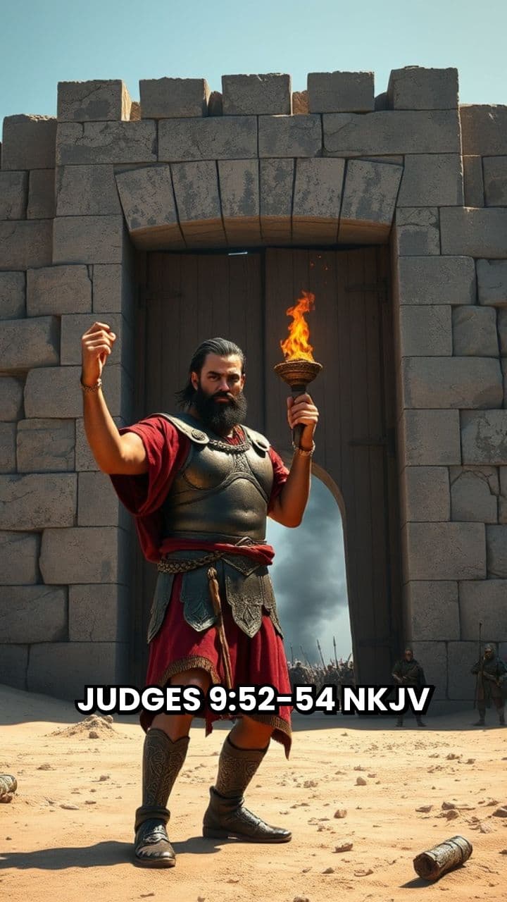 Abimelech’s Death at the Tower