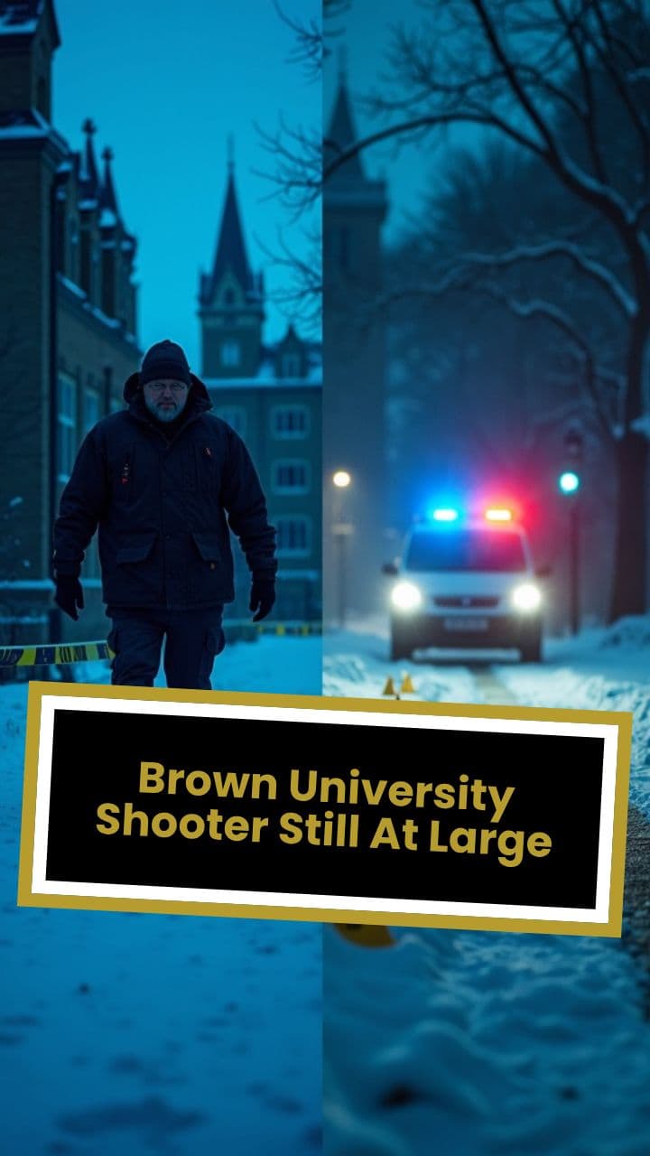 Brown University Shooter Still At Large