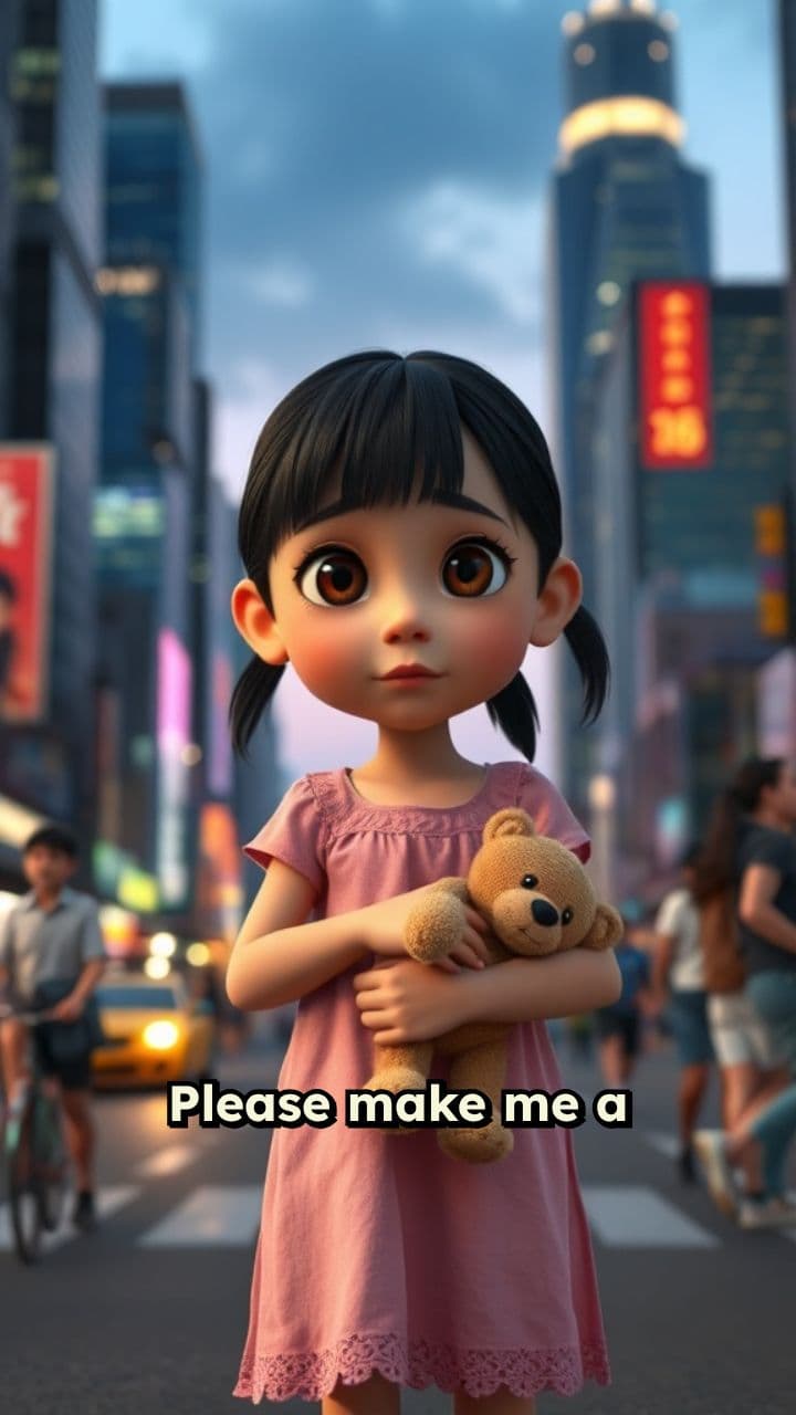 Lost Girl Searching for Home