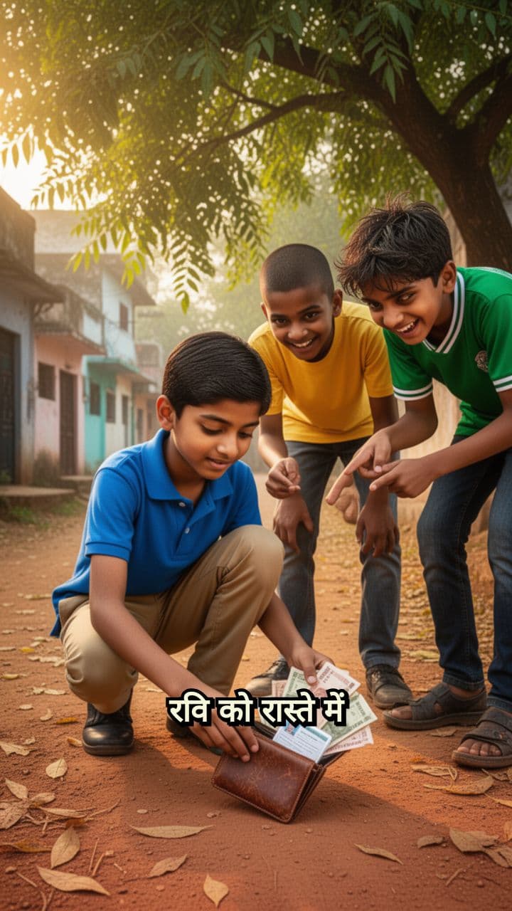 Ravi’s Honesty Rewarded