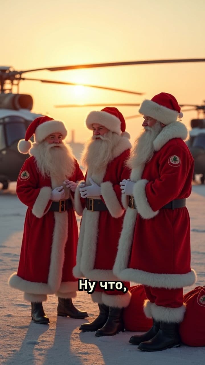 Новогоднее приключение Дедов Морозов