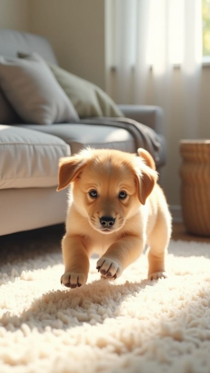 Puppy's Couch Conquest
