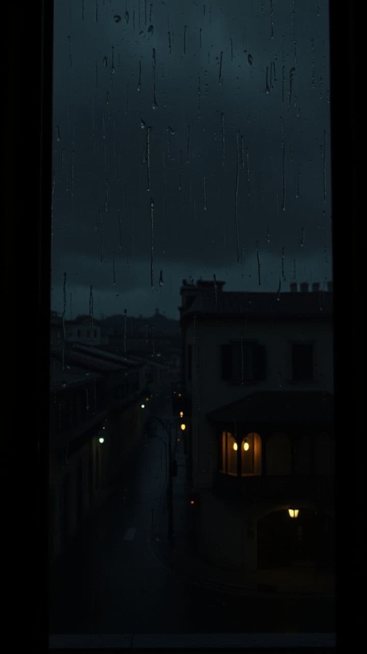 Luz de vela en la tormenta