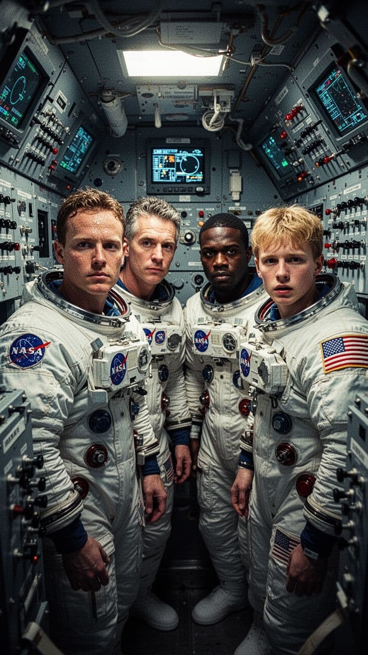 الهبوط على سطح القمر