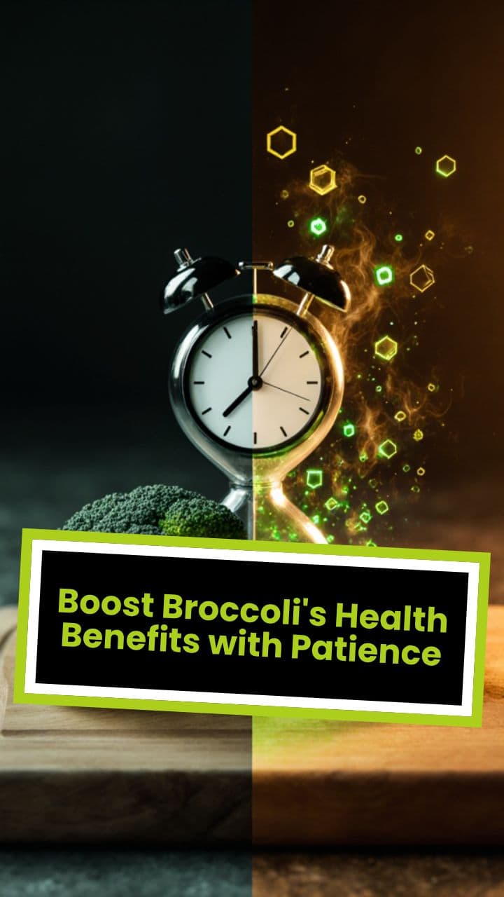 Boost Broccoli's Health Benefits with Patience