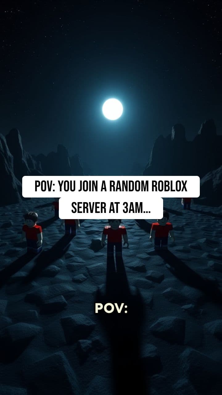 POV: Roblox at 3AM goes TOO FAR 😂🔥