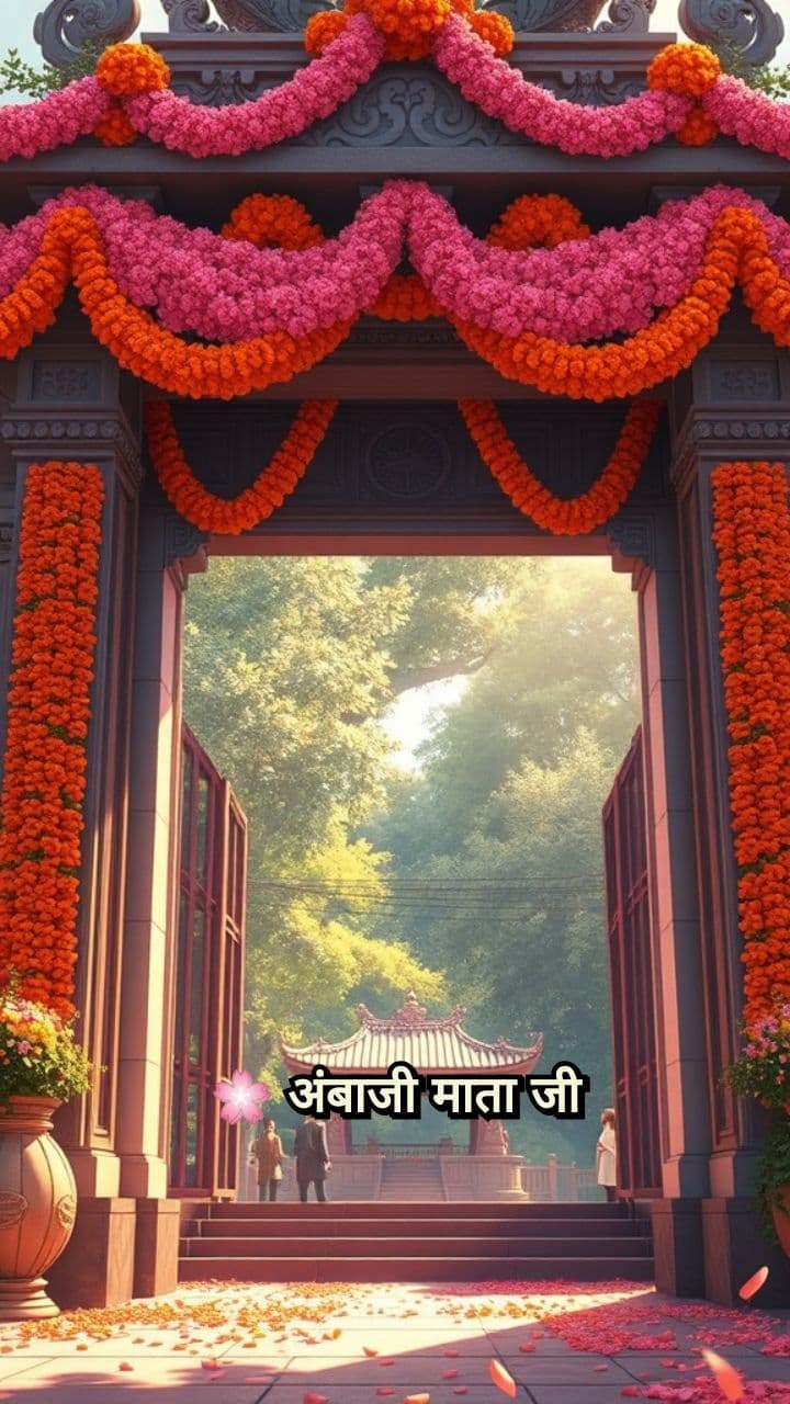 🌸 अंबाजी माता की पावन कथा