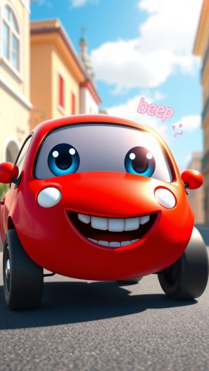 Happy Little Car Adventure