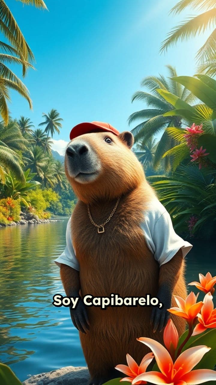 Capibarelo Raperini: El Flow de la Selva