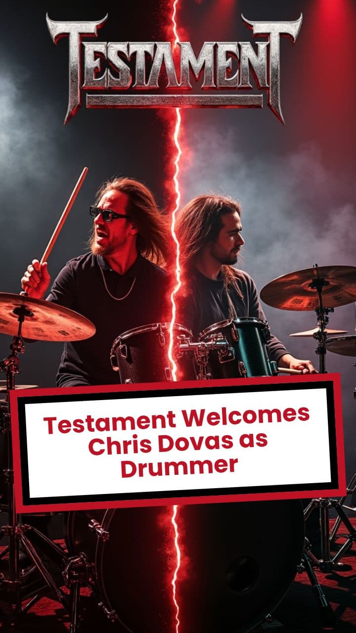 Alex Skolnick’s Words on Testament’s New Drummer Might Bother Dave Lombardo