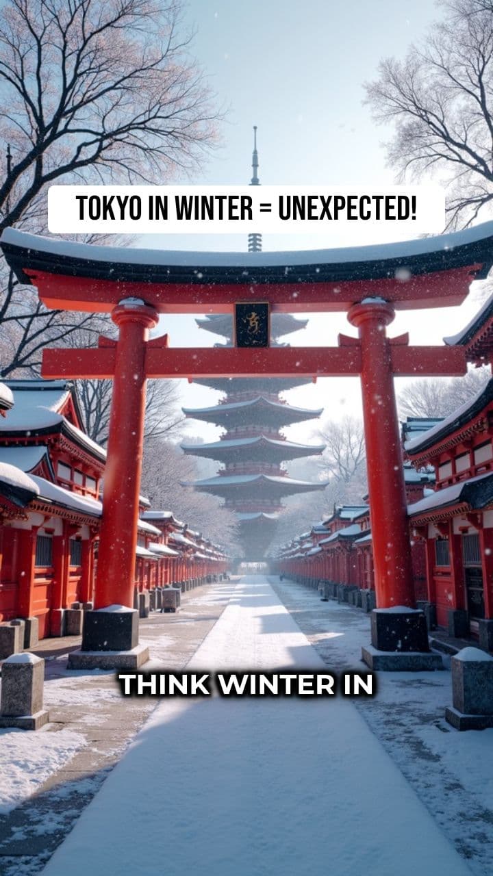 Winter Tokyo = Unexpected Fun!