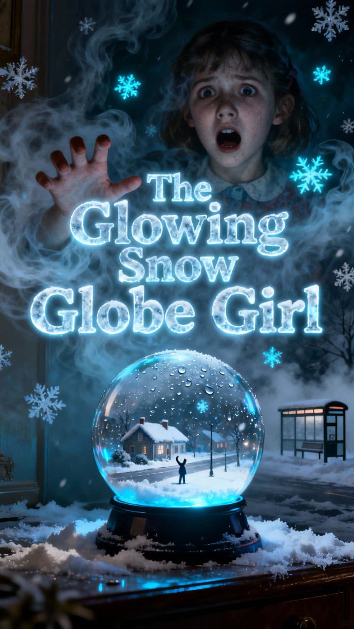 The Glowing Snow Globe Girl