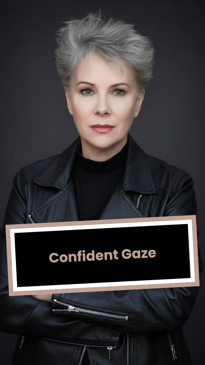 Confident Gaze