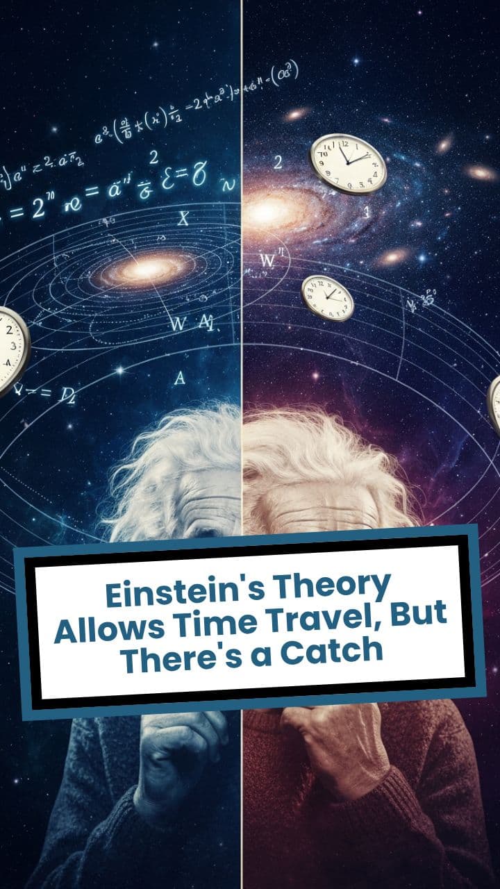 Einstein's Theory Allows Time Travel, But There's a Catch