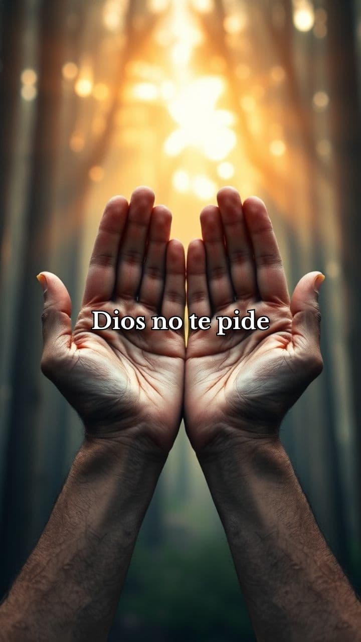 Disposición, no perfección.