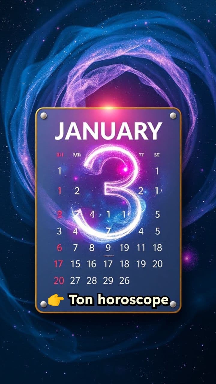 Horoscope du jour : 3 janvier 2026