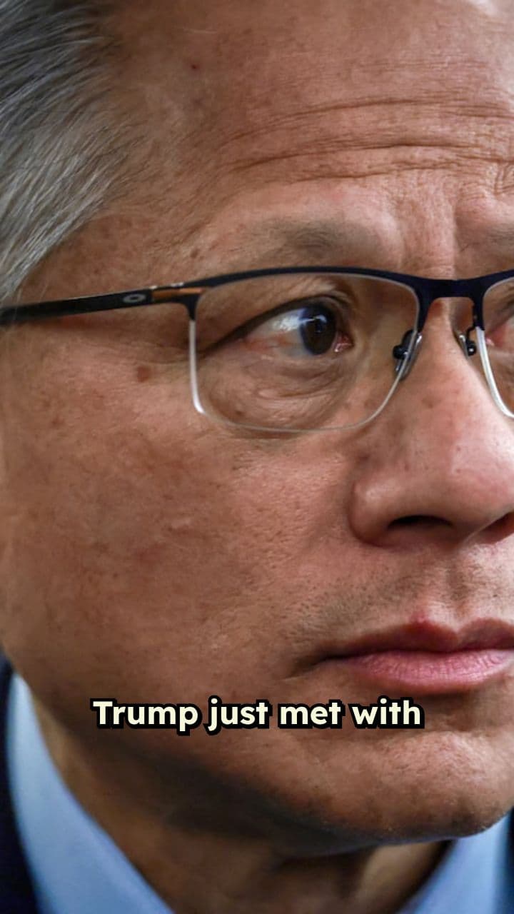 Trump Meets Nvidia CEO on Chip Exports