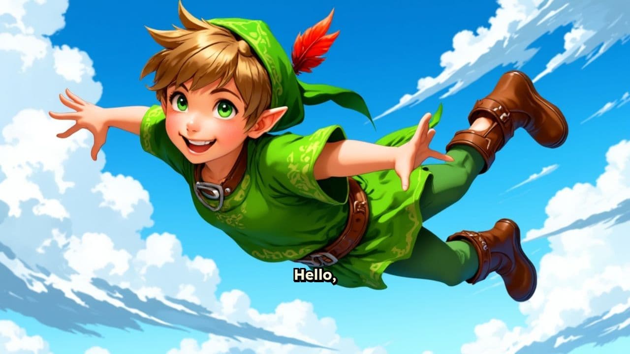 Peter Pan's Birthday Wish for Lou