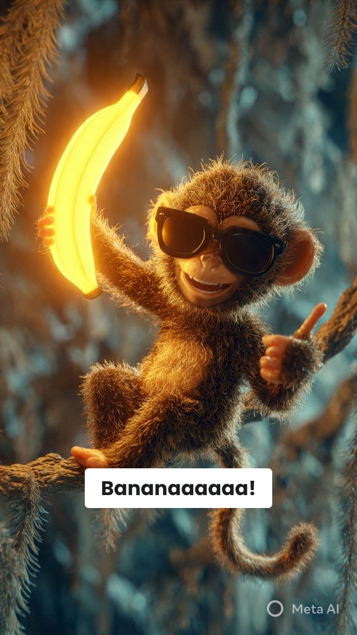 La Banana Luminosa di ScimmiaBanano