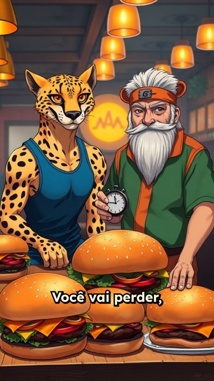 A Competição de Hambúrgueres