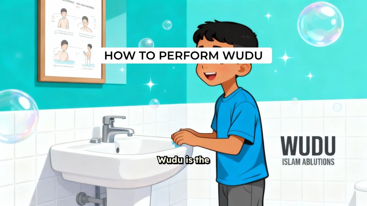 Wudu Tutorial for Kids