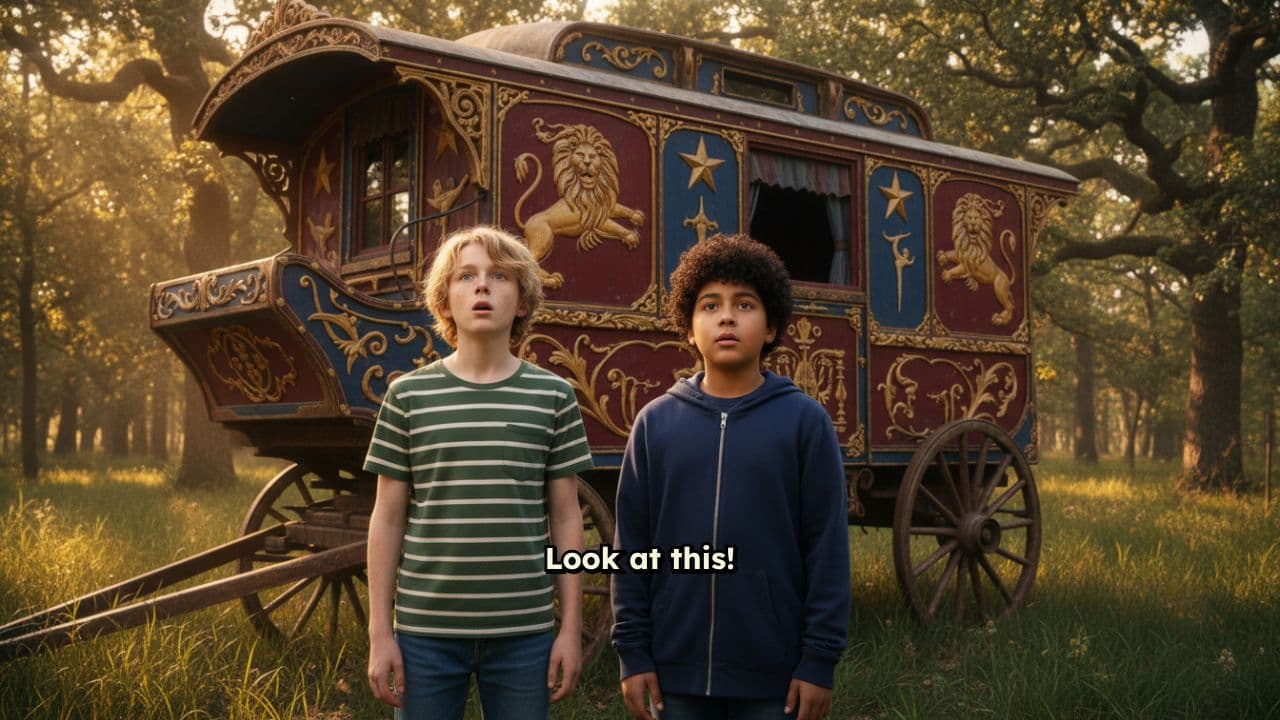 Discovery of the Painted Caravan