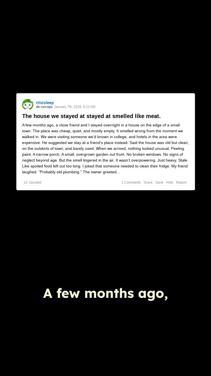 The House That Smelled Like Death