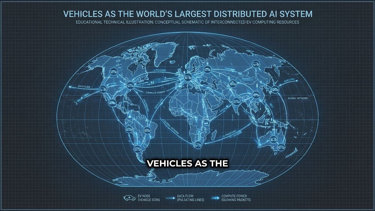 EVs as a Distributed AI Compute Grid