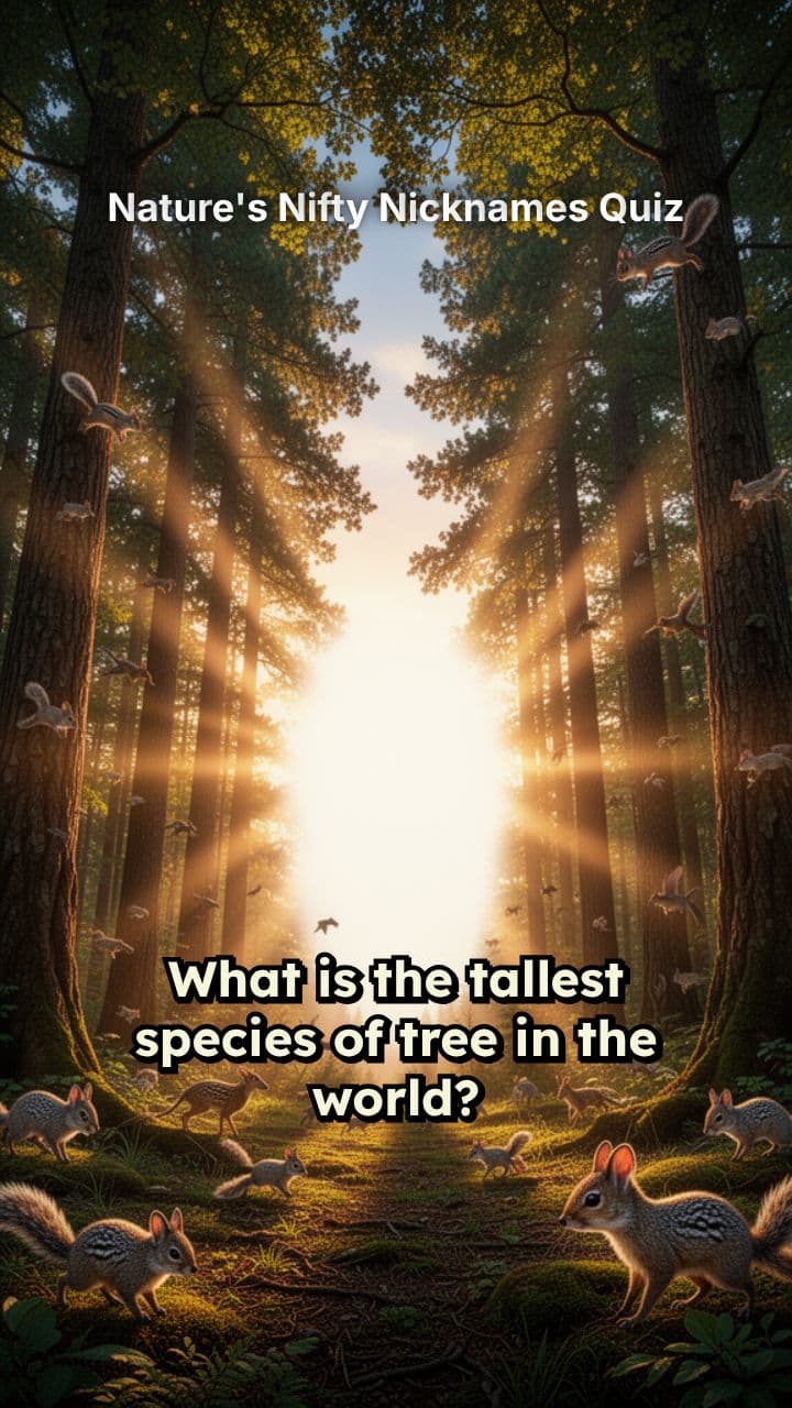 Nature's Nifty Nicknames Quiz
