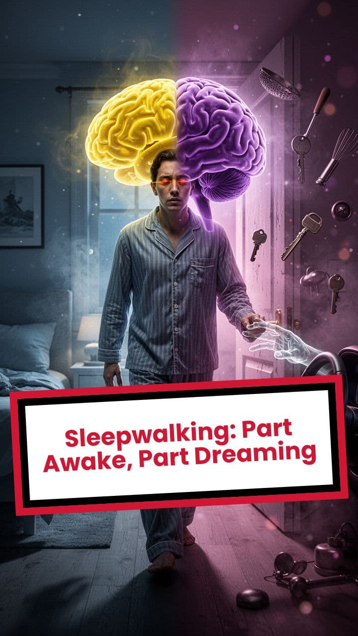 Sleepwalking: Part Awake, Part Dreaming