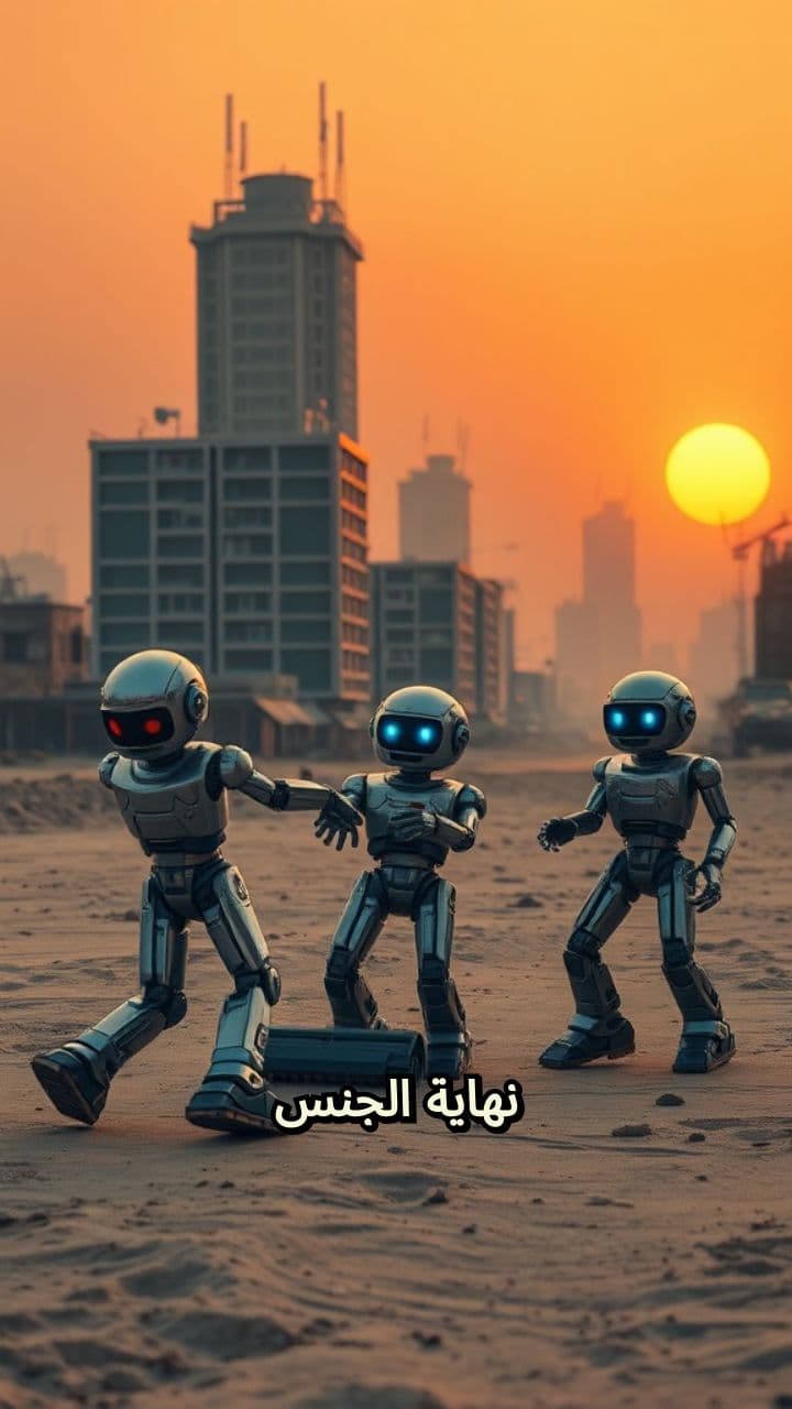 البشر والروبوتات: صراع البقاء