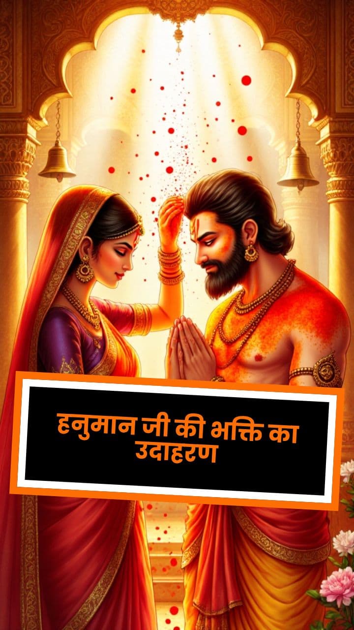 हनुमान जी की भक्ति का उदाहरण