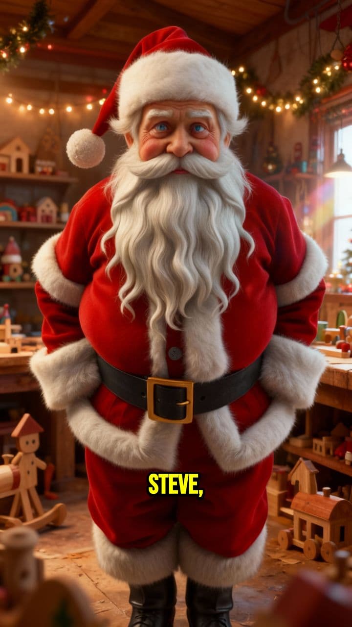 Santa's Stern Warning to Steve