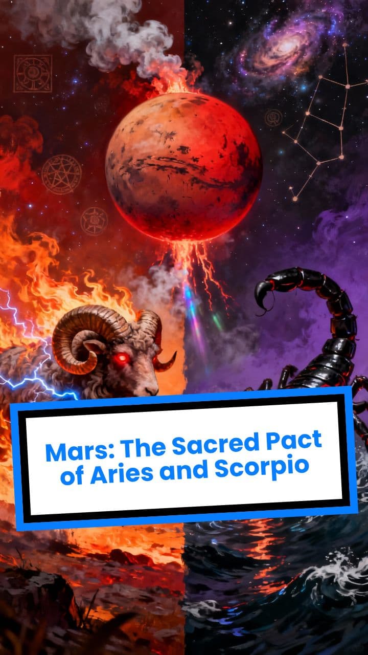 Mars: The Sacred Pact of Aries and Scorpio