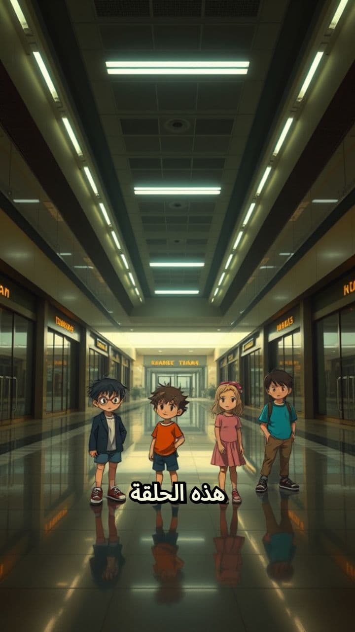 مغامرة المتحرين في المجمع التجاري المغلق