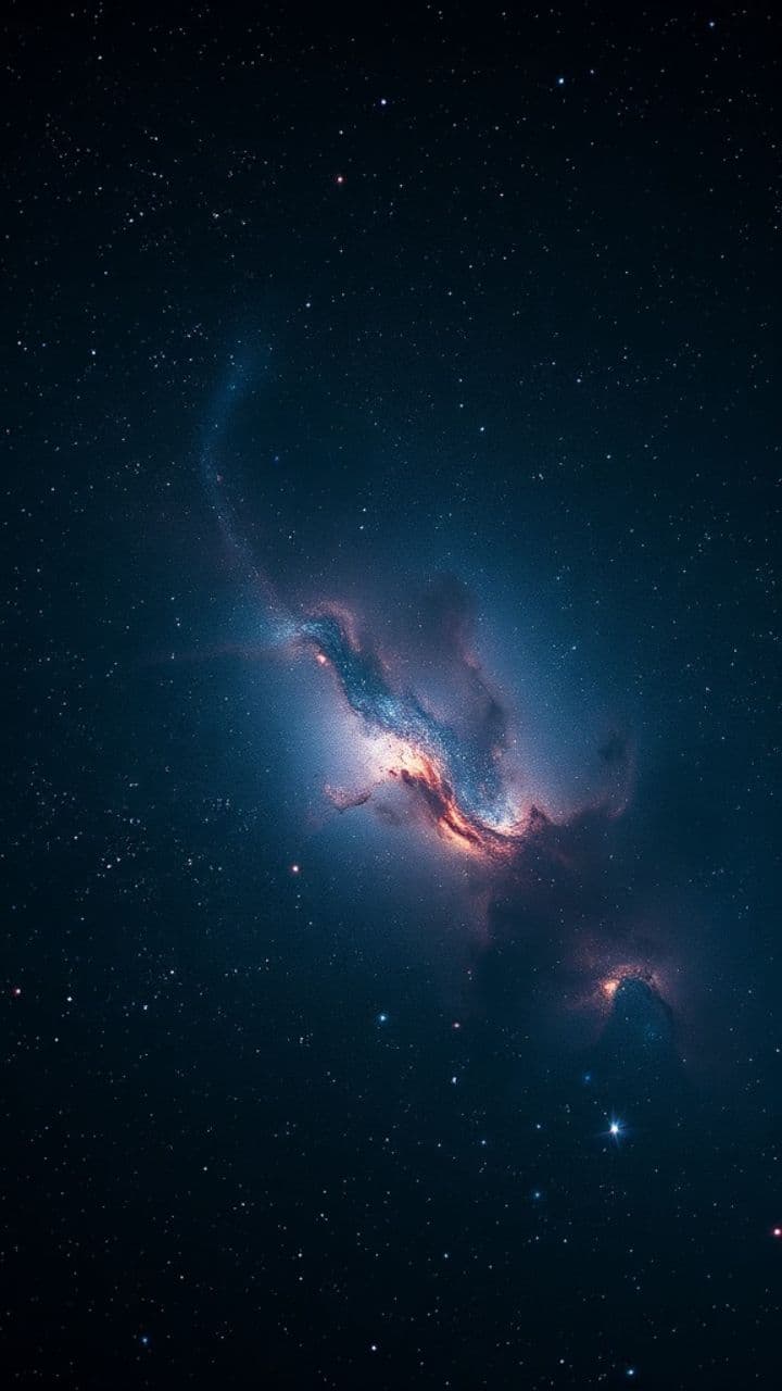 Embers in the Static Glow