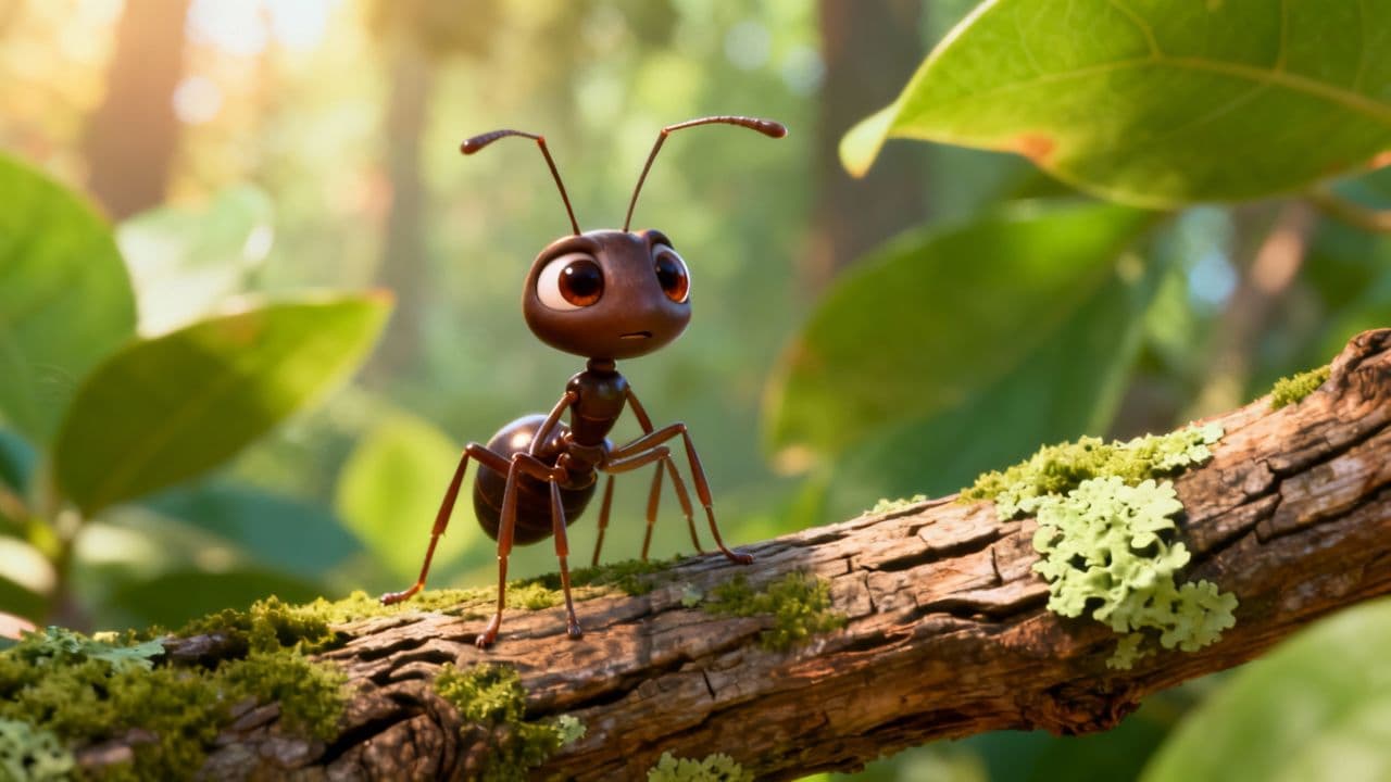 Ant on a Twig