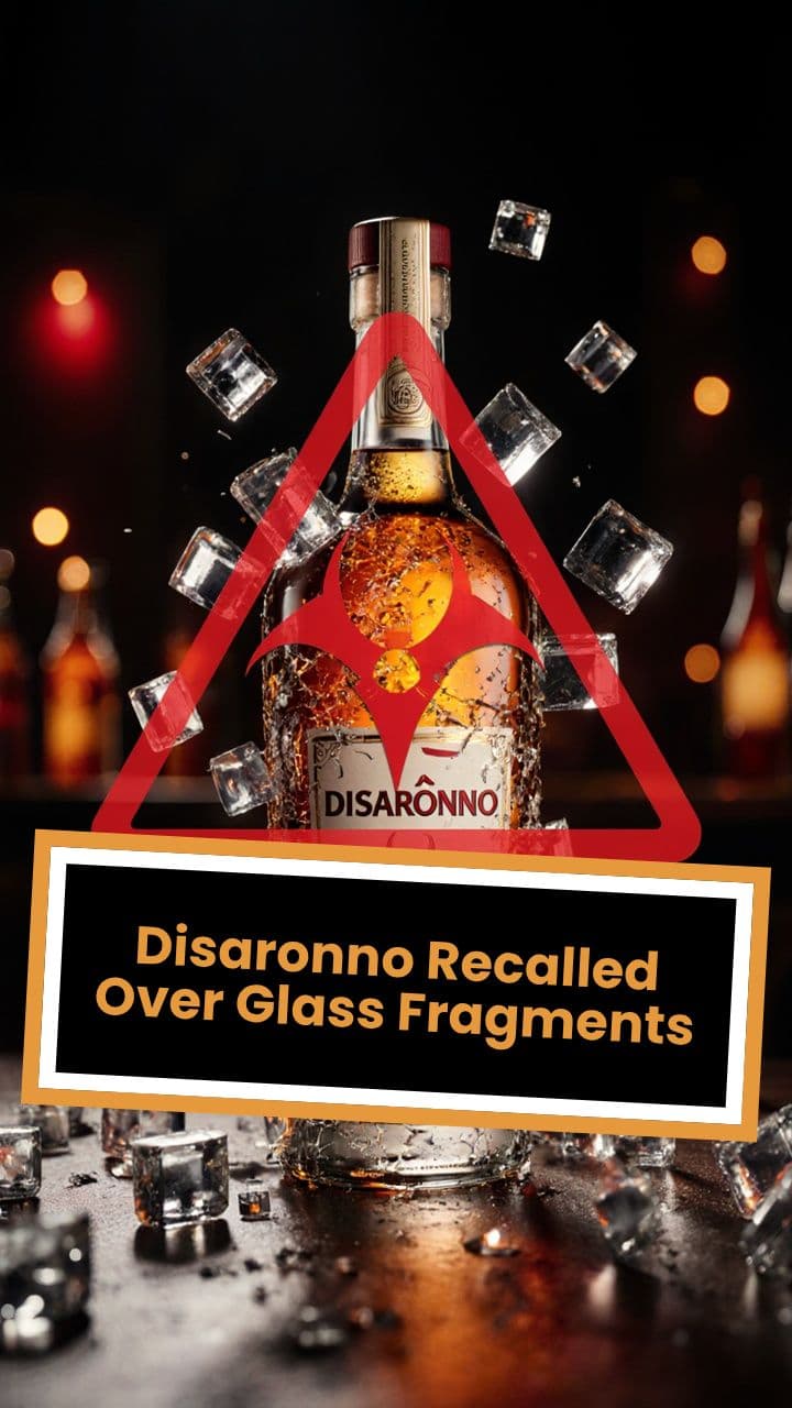 Disaronno Recalled Over Glass Fragments