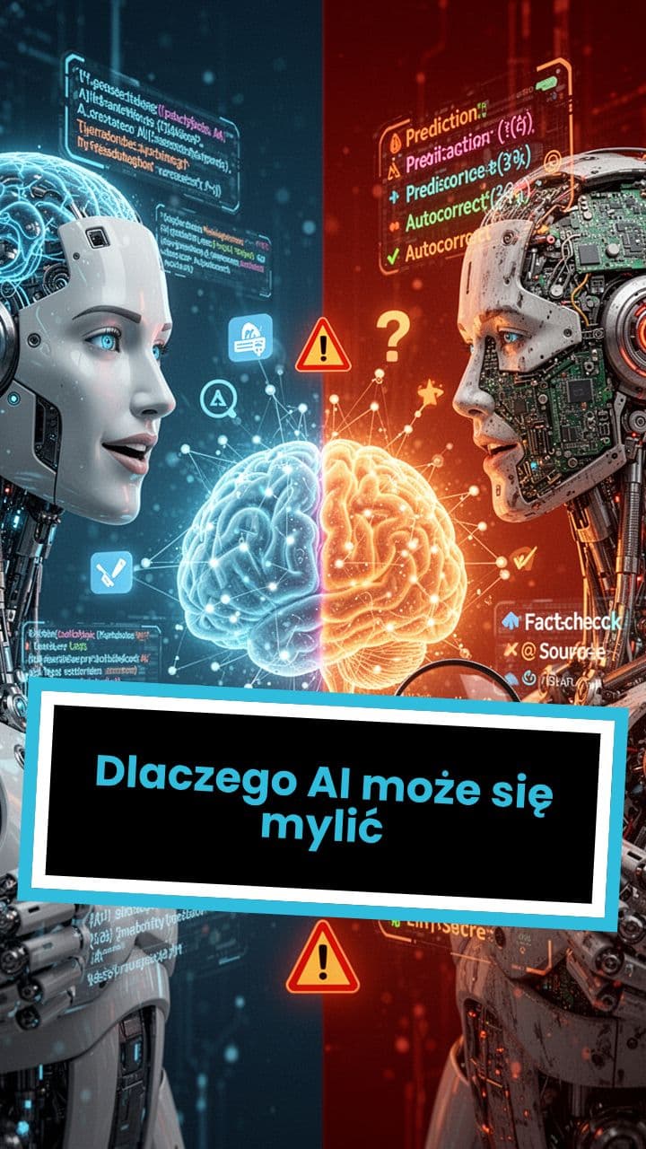 Dlaczego AI może się mylić