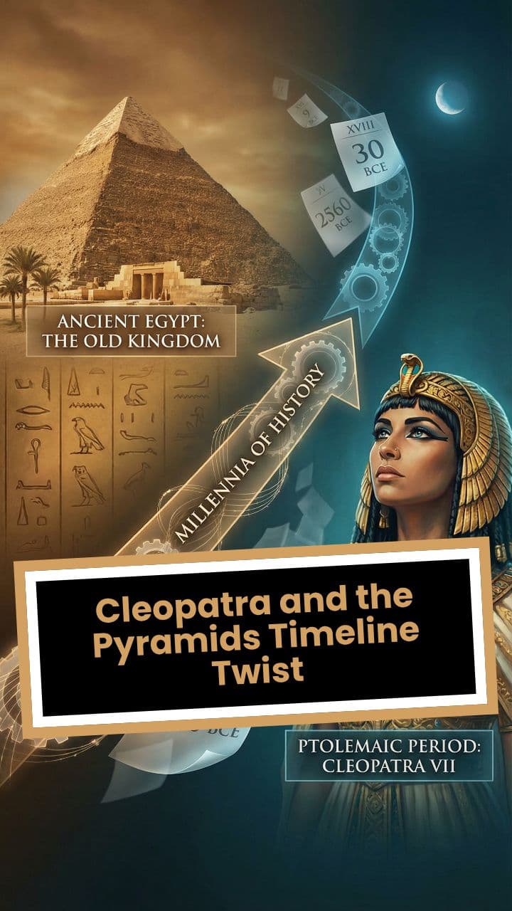 Cleopatra and the Pyramids Timeline Twist