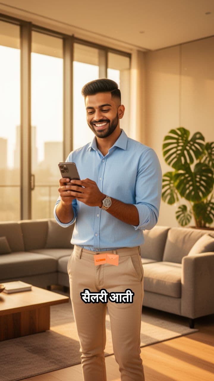 सैलरी आती है, ज़ीरो हो जाती है