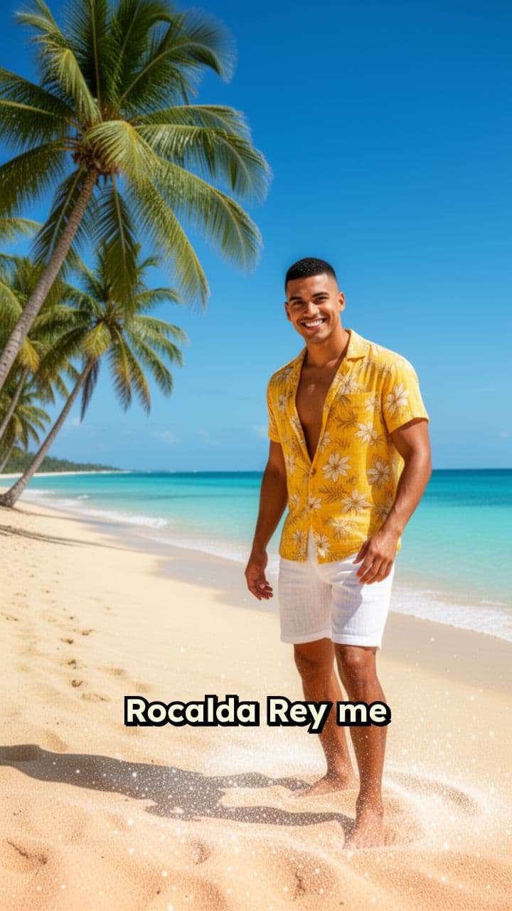 Dame la papaya en la playa