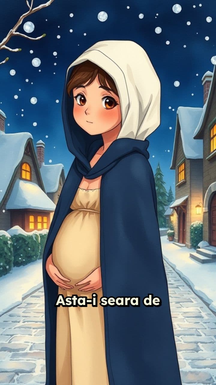 Maria pe drum de Crăciun