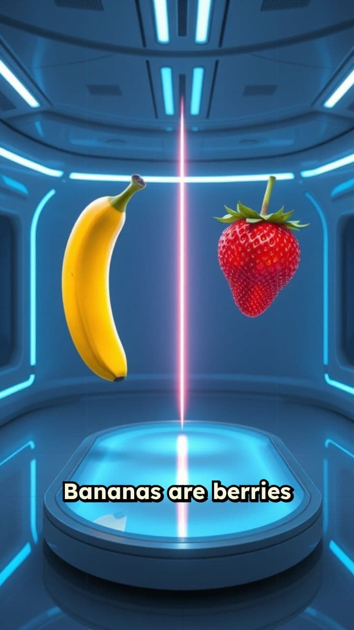 Bananas Are Berries, Strawberries Aren't