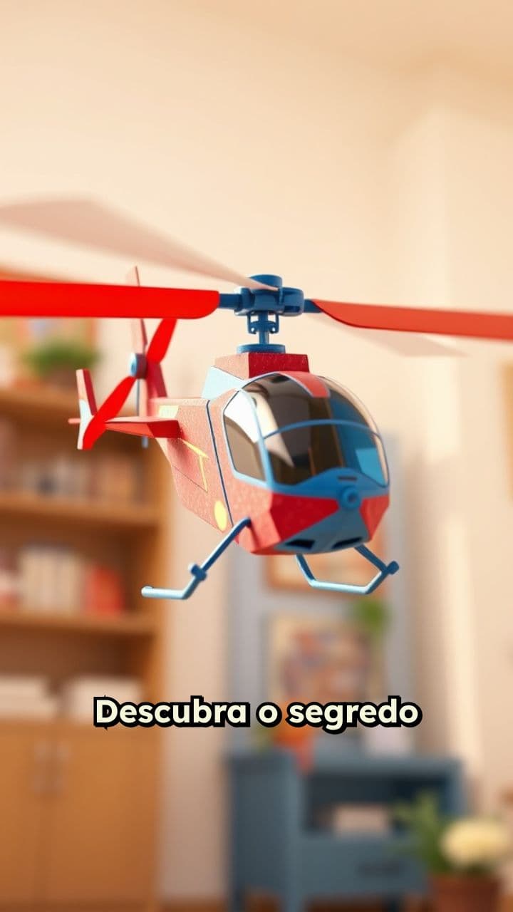 O Segredo do Helicóptero de Papel