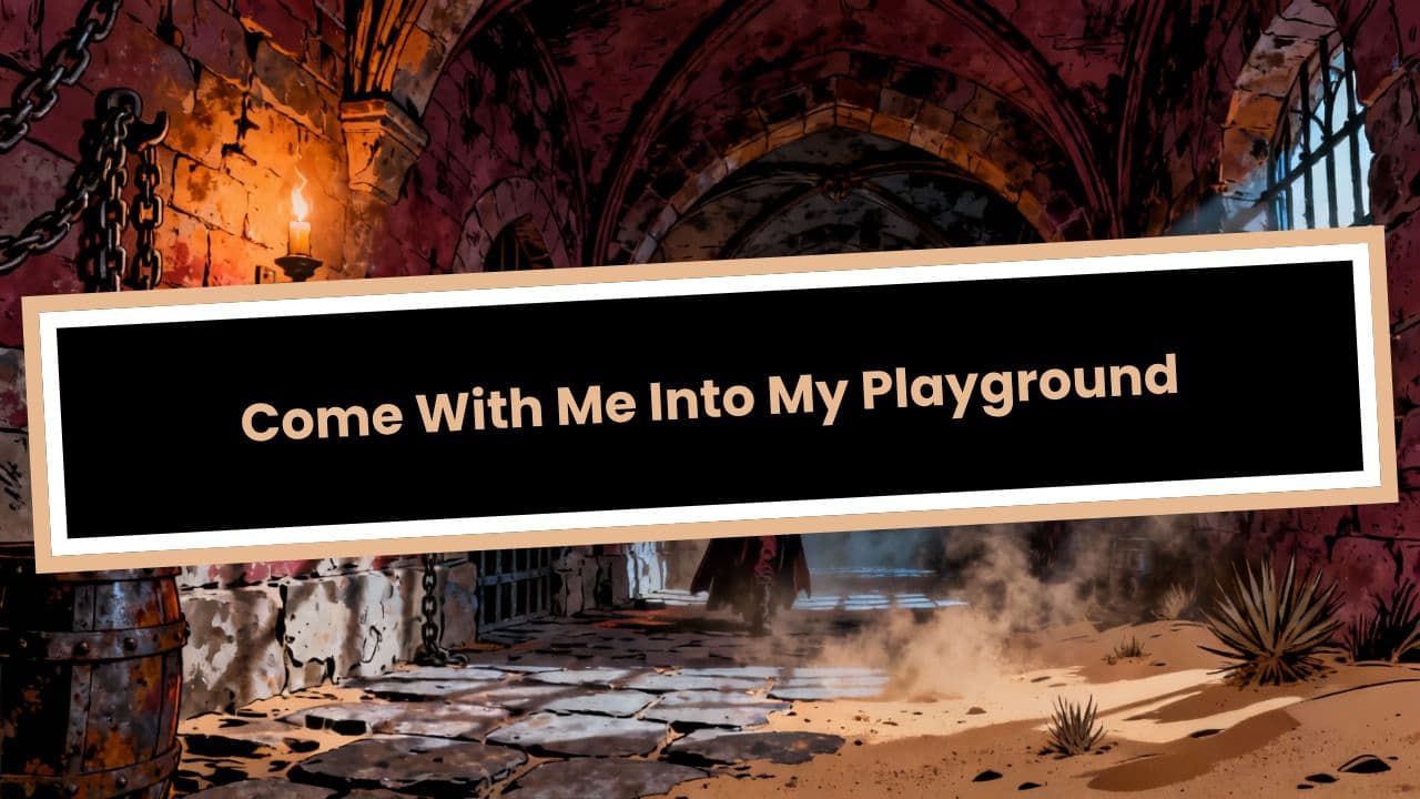 Come With Me Into My Playground