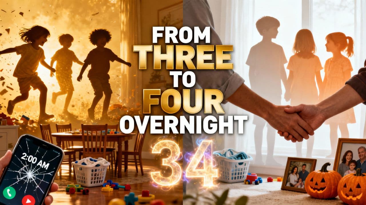 From Three to Four Overnight