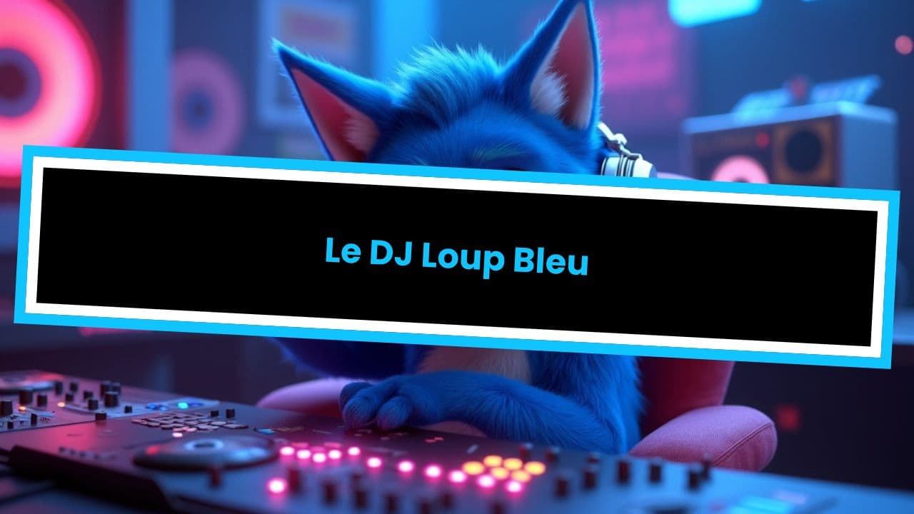 Le DJ Loup Bleu