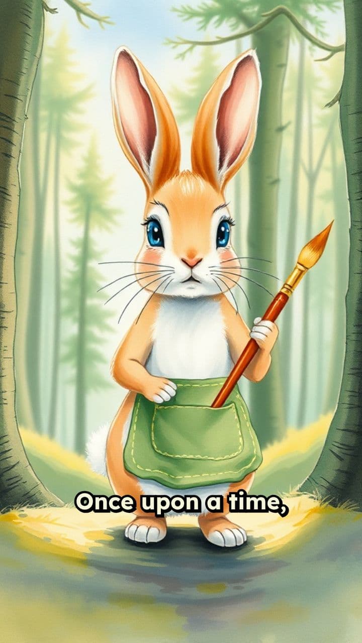 Rosie's Magical Paintbrush Adventure